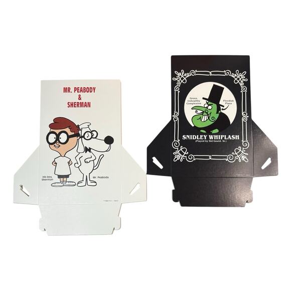 NOB Vintage 1988 "BULLWINKLE AND ROCKY Role Playing Party Game" SEALED OPEN BOX - Picture 13 of 16